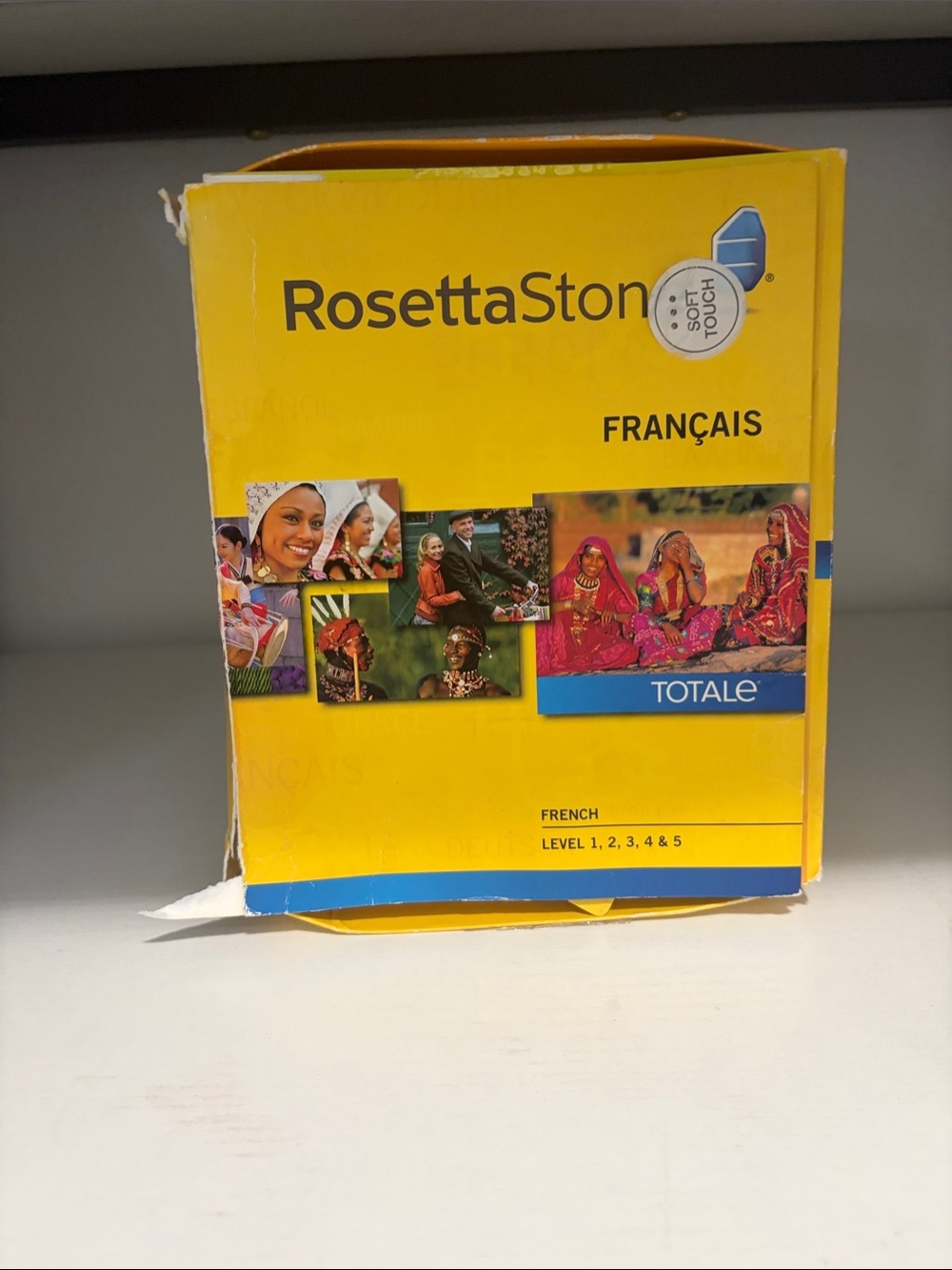 Rosetta Stone Français Totale French Language Software - Yellow